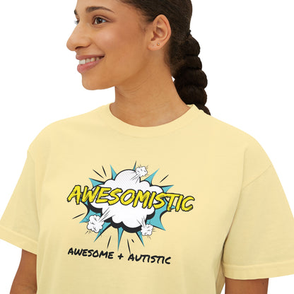 Awesomistic - Awesome and Autistic Women's Boxy Tee