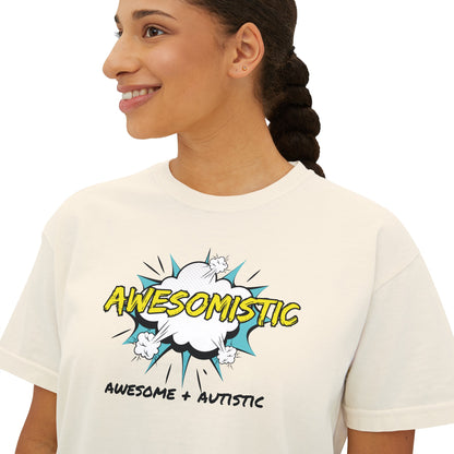Awesomistic - Awesome and Autistic Women's Boxy Tee