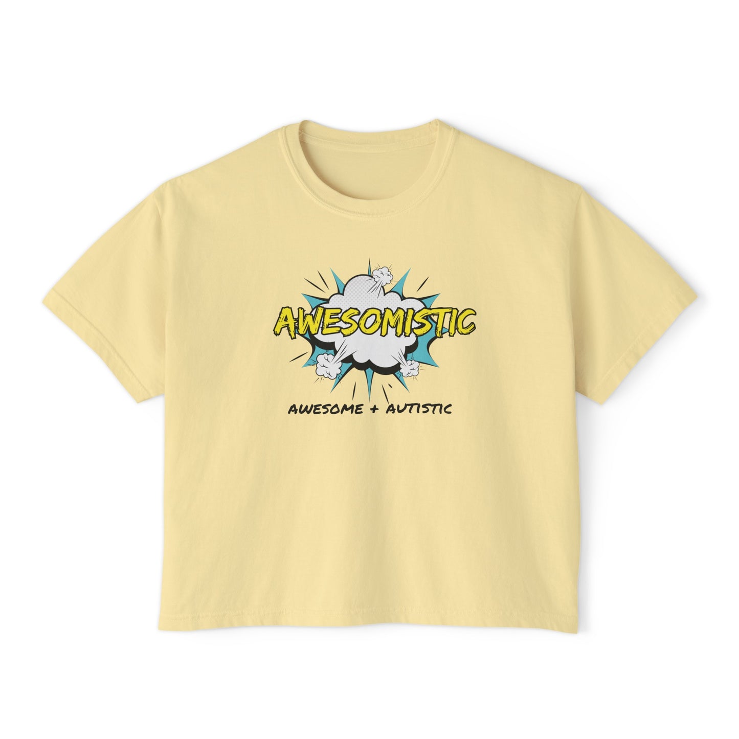 Awesomistic - Awesome and Autistic Women's Boxy Tee