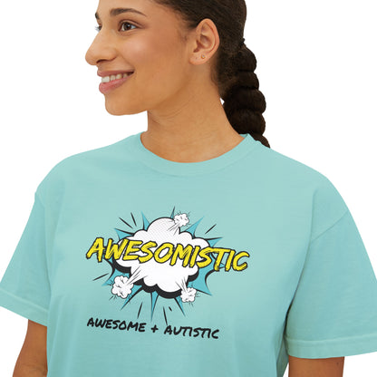 Awesomistic - Awesome and Autistic Women's Boxy Tee