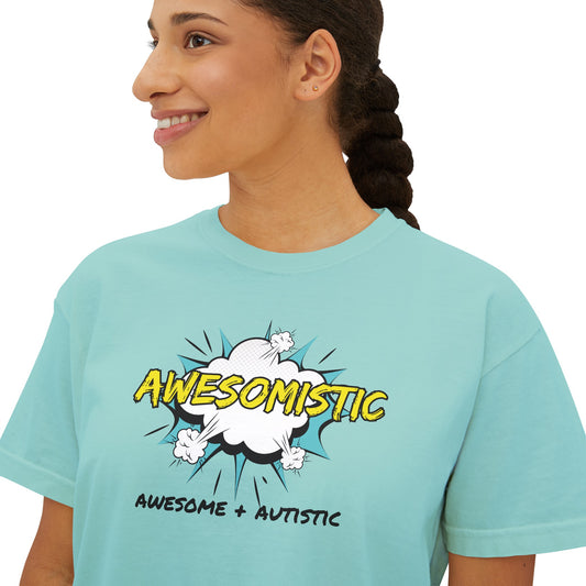 Awesomistic - Awesome and Autistic Women's Boxy Tee