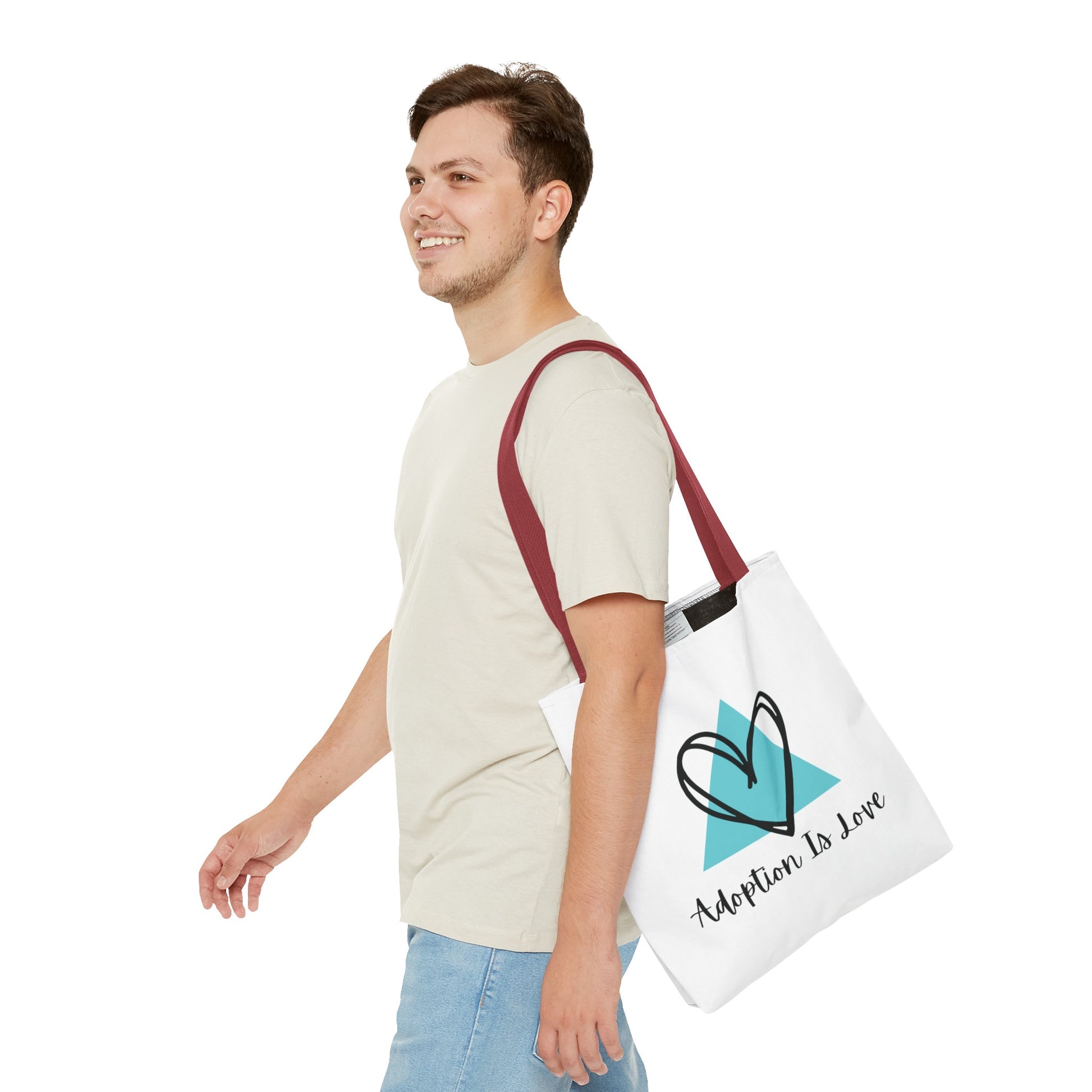 Adoption Is Love - Tote Bag88065962358305851562BagsReady Set Monkey