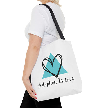 Adoption Is Love - Tote Bag19868404904664462728BagsReady Set Monkey