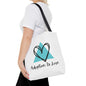 Adoption Is Love - Tote Bag19868404904664462728BagsReady Set Monkey