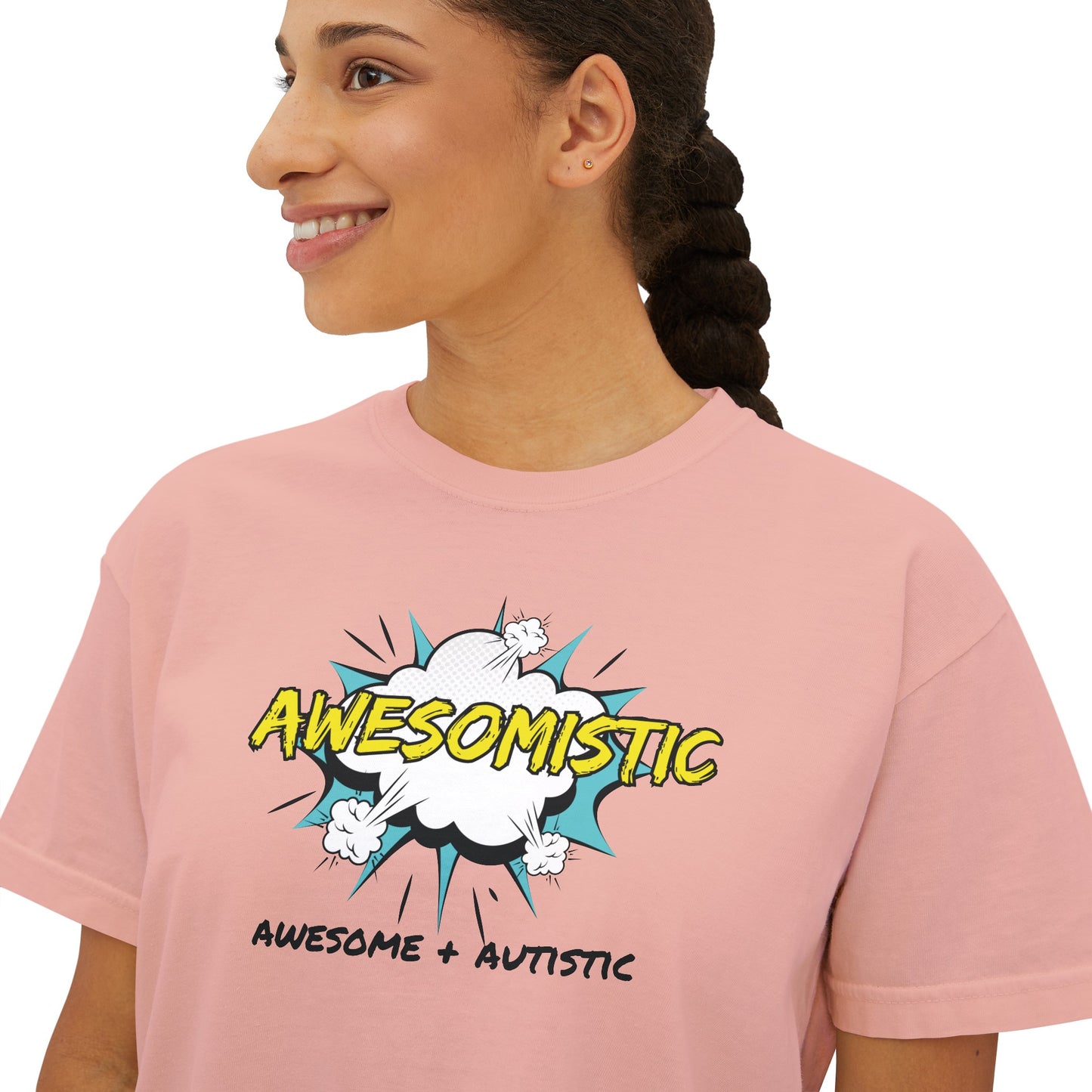 Awesomistic - Awesome and Autistic Women's Boxy Tee