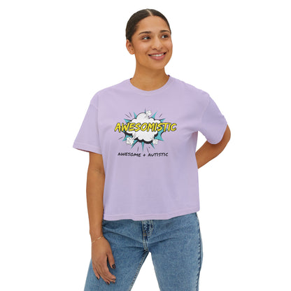 Awesomistic - Awesome and Autistic Women's Boxy Tee