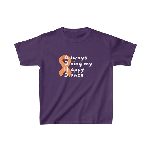 ADHD Always Doing My Happy Dance - Kids Tee26059785082525901241Kids clothesReady Set Monkey