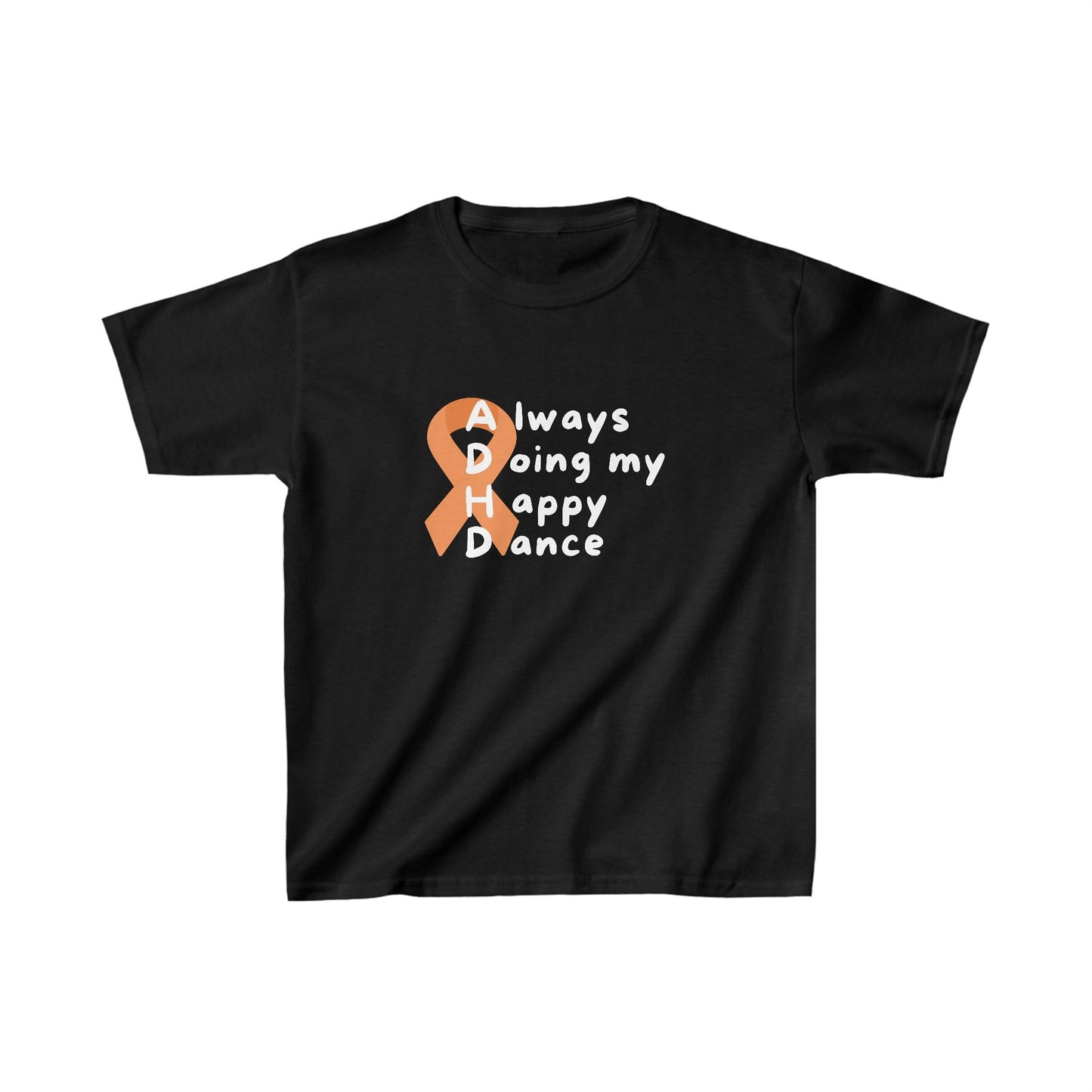 ADHD Always Doing My Happy Dance - Kids Tee31025626752045091378Kids clothesReady Set Monkey