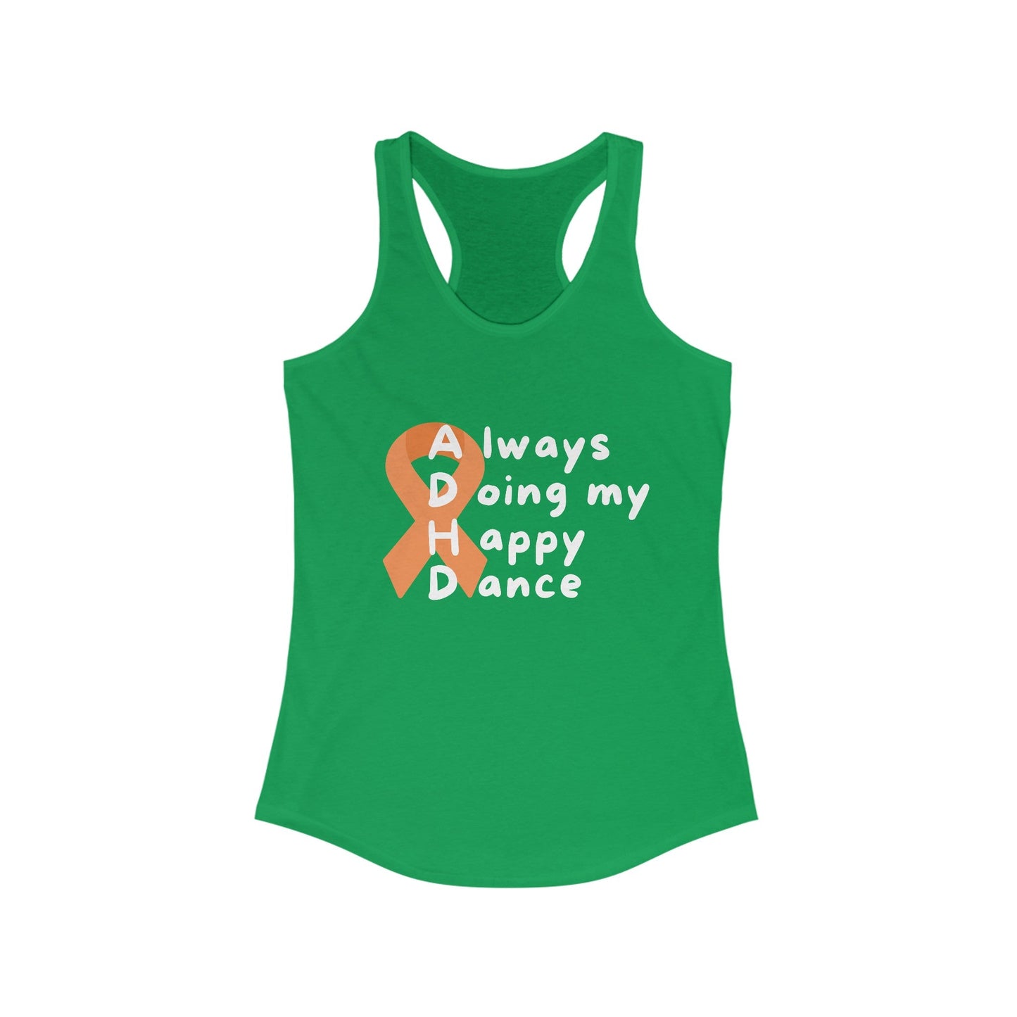 ADHD Always Doing My Happy Dance - Women's Racerback Tank15079510880595131408Tank TopReady Set Monkey
