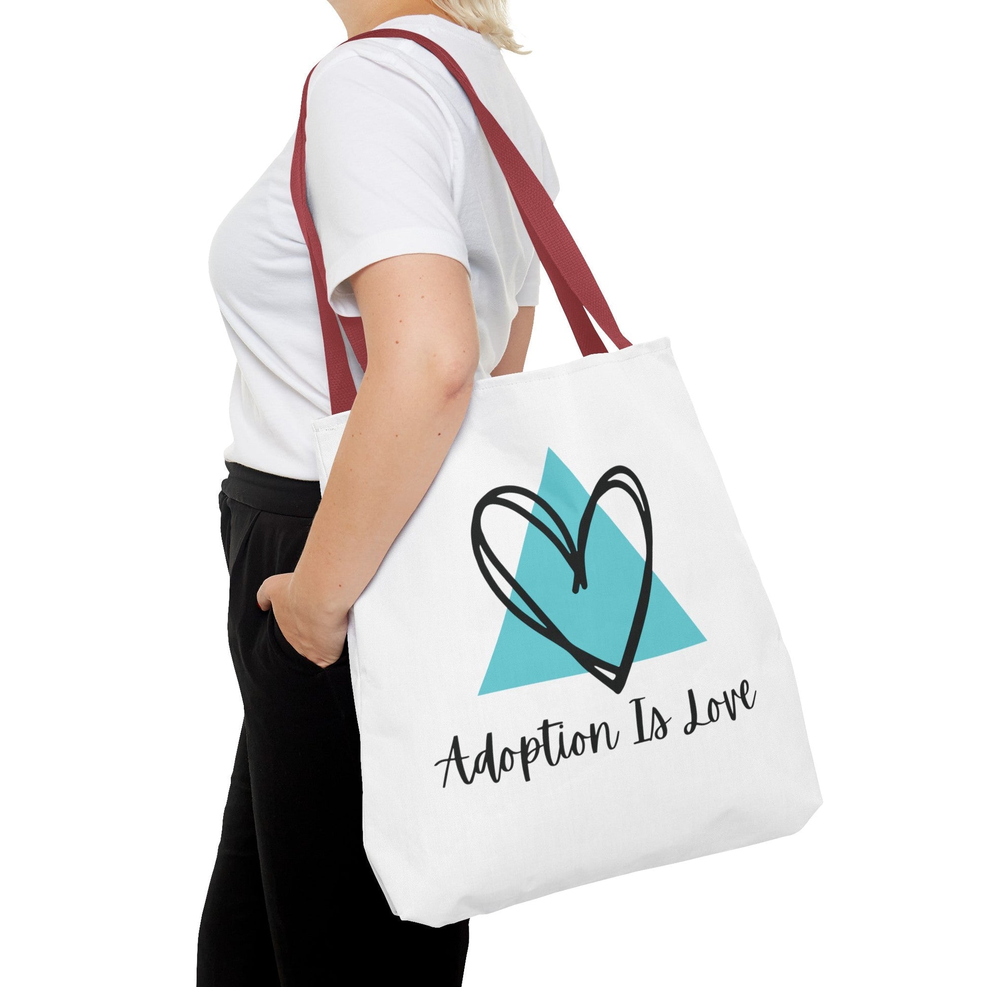 Adoption Is Love - Tote Bag19868404904664462728BagsReady Set Monkey