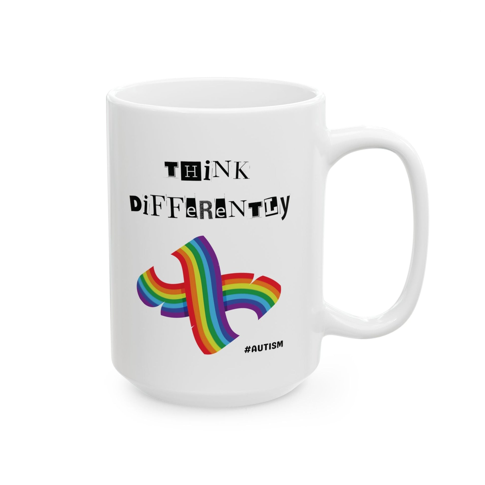 Autism Awareness Ceramic Mug, (11oz, 15oz)26161321751676397874MugReady Set Monkey