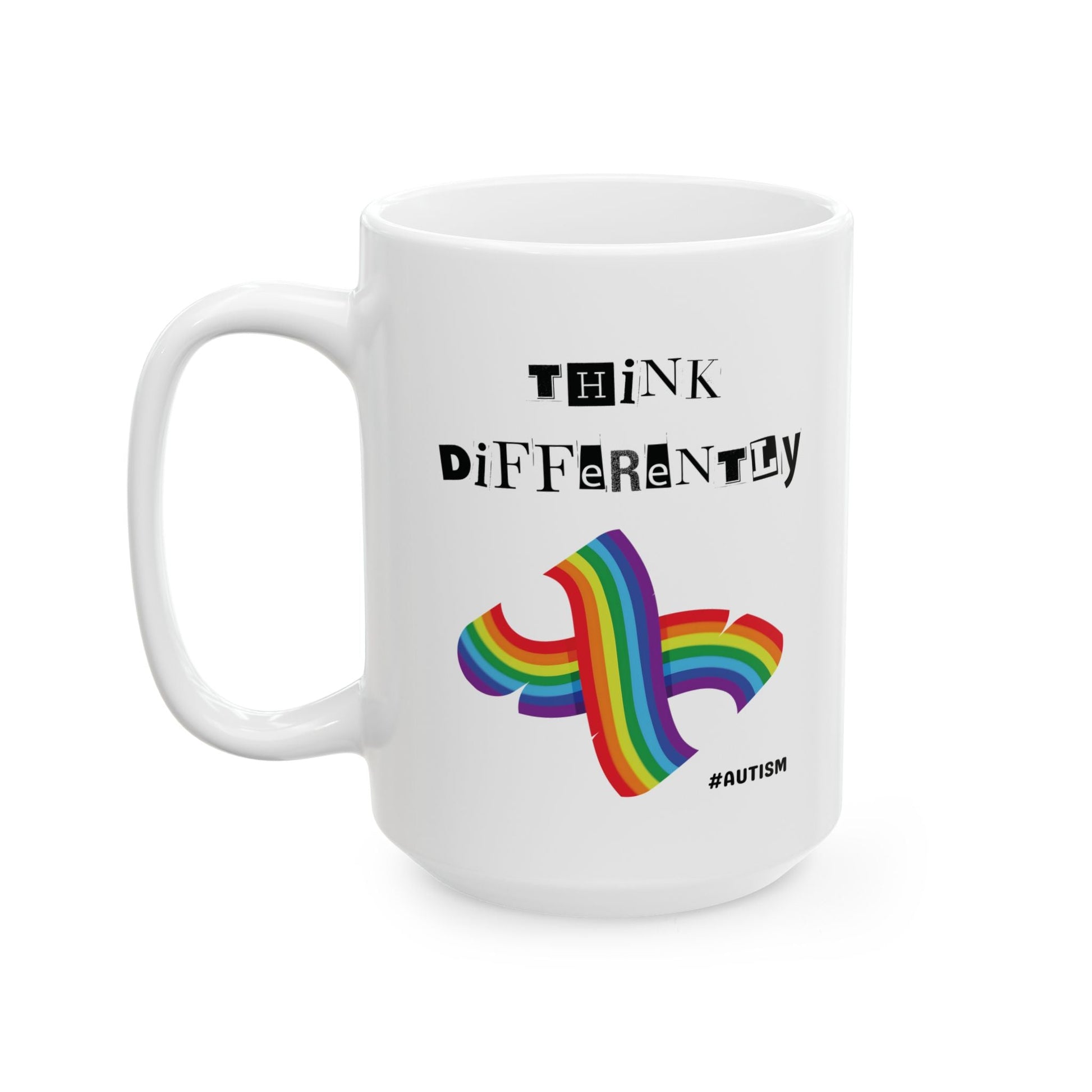 Autism Awareness Ceramic Mug, (11oz, 15oz)26161321751676397874MugReady Set Monkey