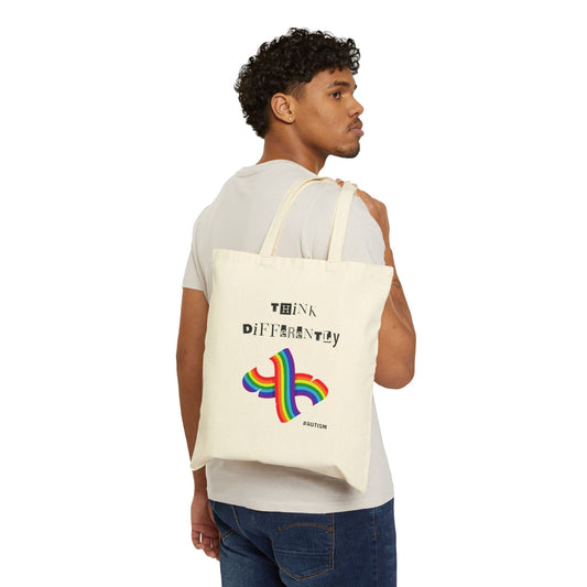 Autism Awareness Cotton Canvas Tote Bag14860768588706783544BagsReady Set Monkey