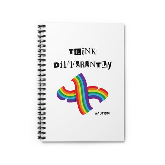 Autism Awareness White Spiral Notebook - Ruled Line87741768131999483436Paper productsReady Set Monkey