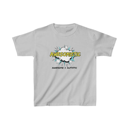 Awesomistic - Awesome and Autistic, Autism Awareness - Kids Heavy Cotton™ Tee31638521686339462630Kids clothesReady Set Monkey