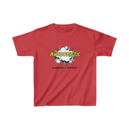 Awesomistic - Awesome and Autistic, Autism Awareness - Kids Heavy Cotton™ Tee16357096502617258340Kids clothesReady Set Monkey