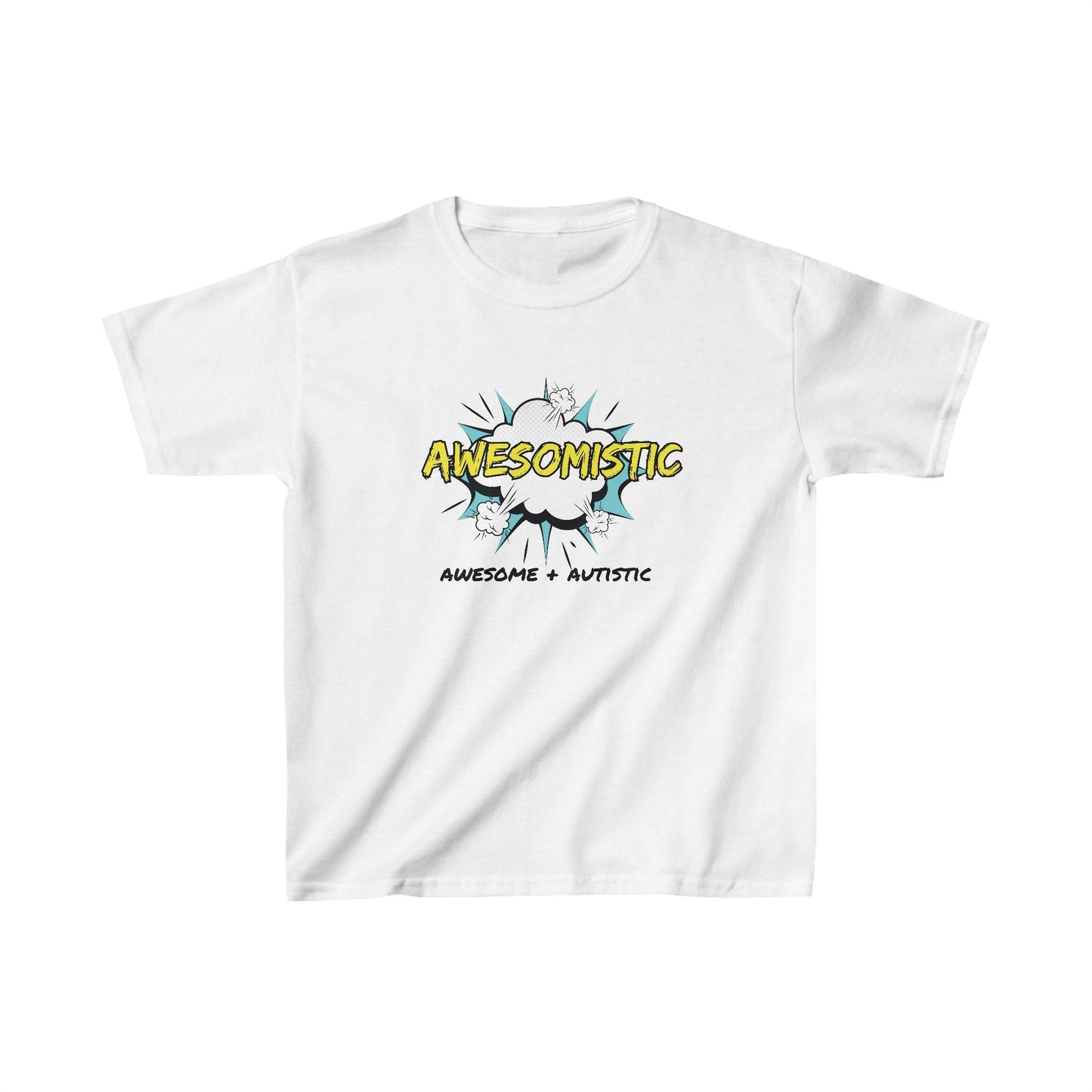 Awesomistic - Awesome and Autistic, Autism Awareness - Kids Heavy Cotton™ Tee29642469375344259065Kids clothesReady Set Monkey