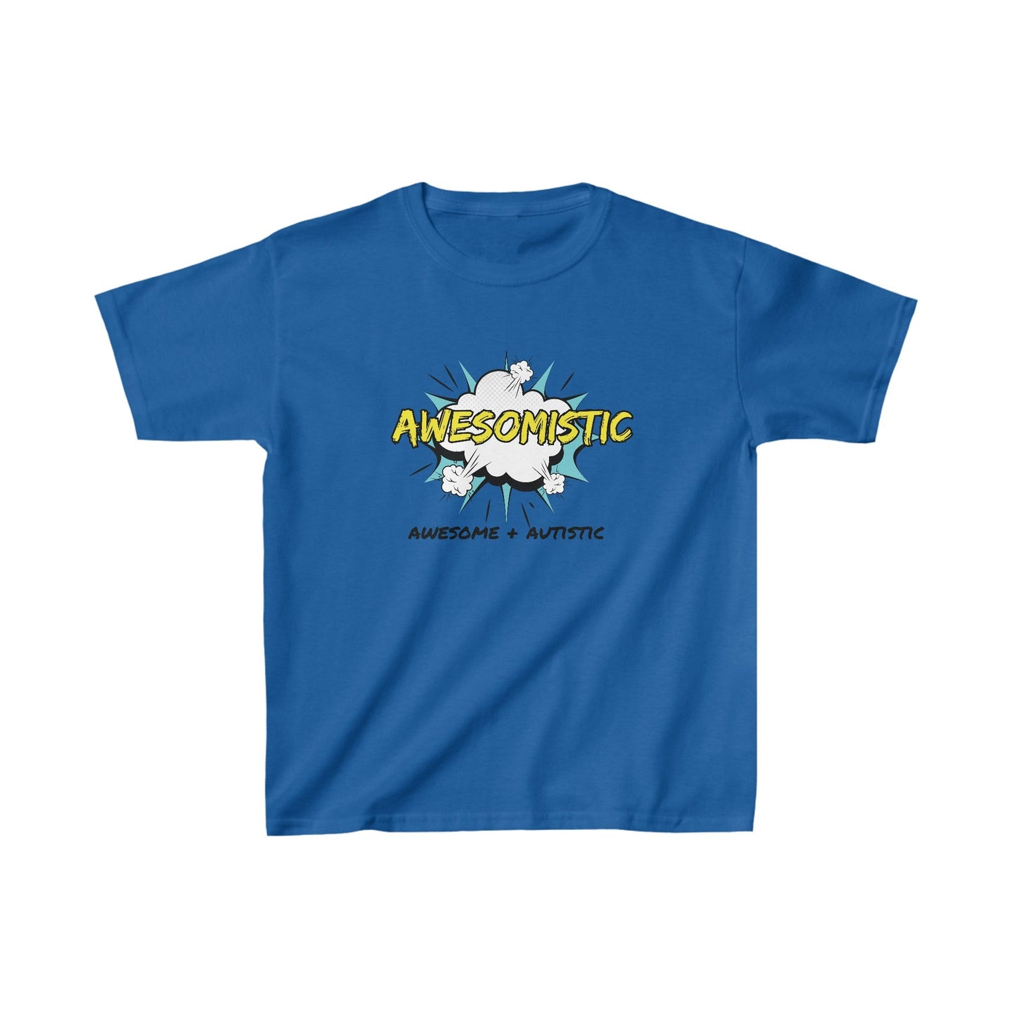 Awesomistic - Awesome and Autistic, Autism Awareness - Kids Heavy Cotton™ Tee83489530003697286553Kids clothesReady Set Monkey
