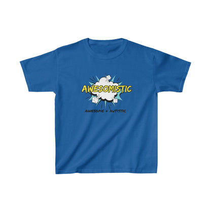 Awesomistic - Awesome and Autistic, Autism Awareness - Kids Heavy Cotton™ Tee83489530003697286553Kids clothesReady Set Monkey
