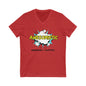 Awesomistic - Awesome and Autistic - Unisex Short Sleeve V - Neck Tee15785529125877523799V - neckReady Set Monkey