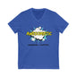 Awesomistic - Awesome and Autistic - Unisex Short Sleeve V - Neck Tee30186860105085683948V - neckReady Set Monkey