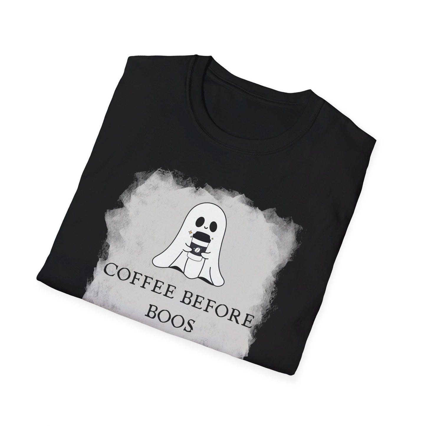 Coffee Before Boos - Unisex Softstyle T-Shirt13210171940285800901T-ShirtReady Set Monkey