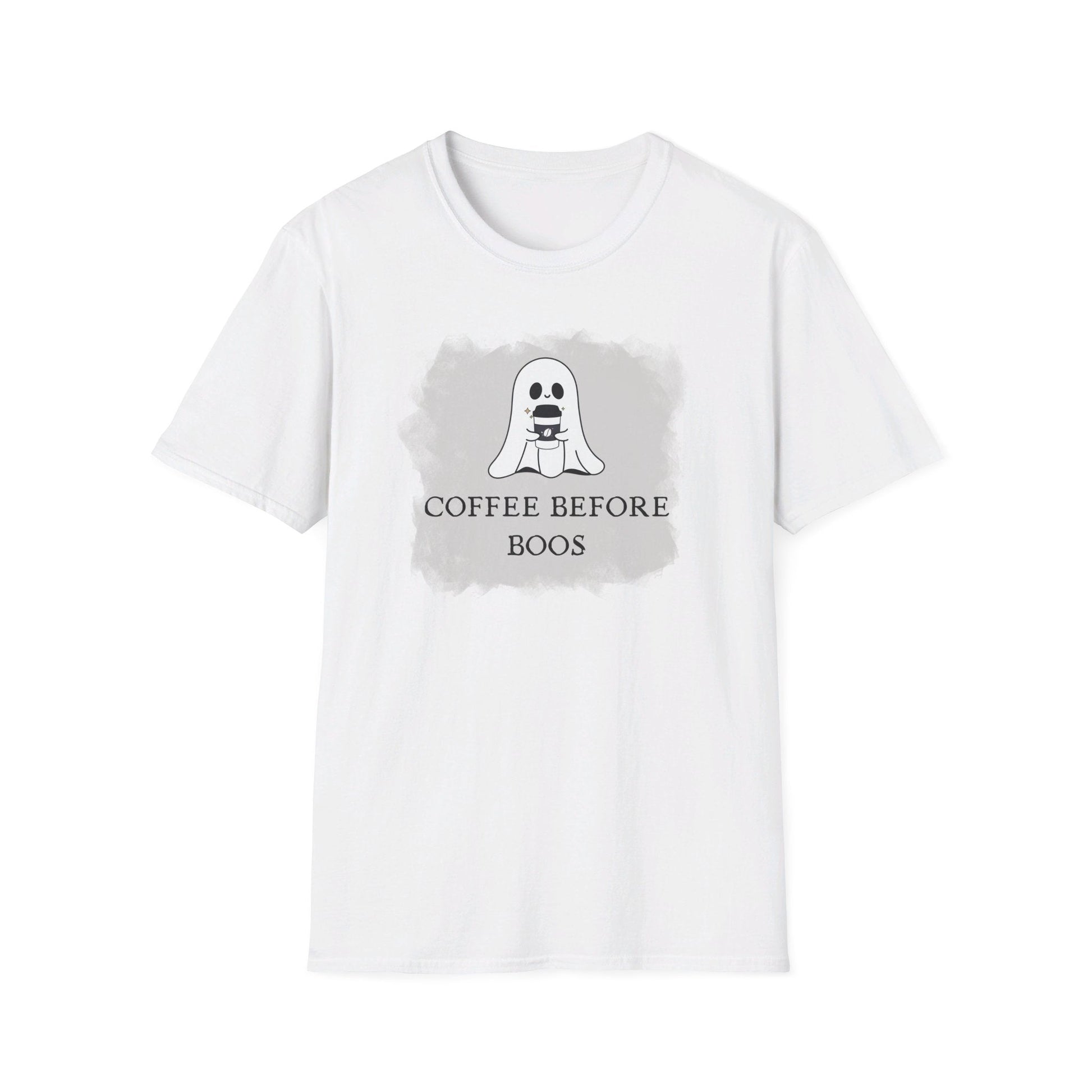 Coffee Before Boos - Unisex Softstyle T-Shirt13210171940285800901T-ShirtReady Set Monkey
