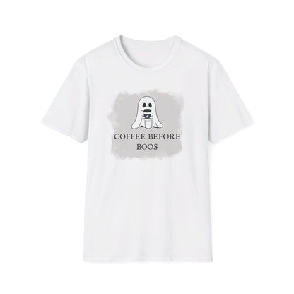 Coffee Before Boos - Unisex Softstyle T-Shirt13210171940285800901T-ShirtReady Set Monkey
