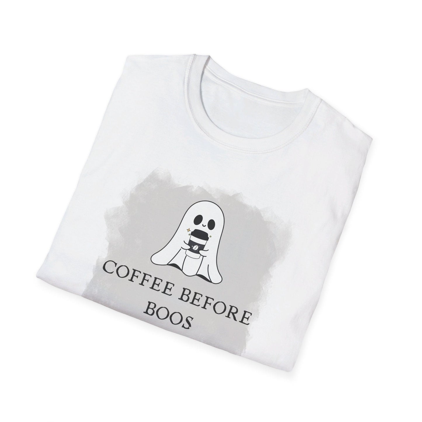 Coffee Before Boos - Unisex Softstyle T-Shirt13210171940285800901T-ShirtReady Set Monkey