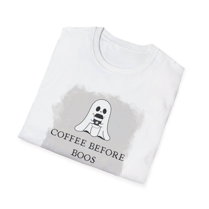Coffee Before Boos - Unisex Softstyle T-Shirt13210171940285800901T-ShirtReady Set Monkey