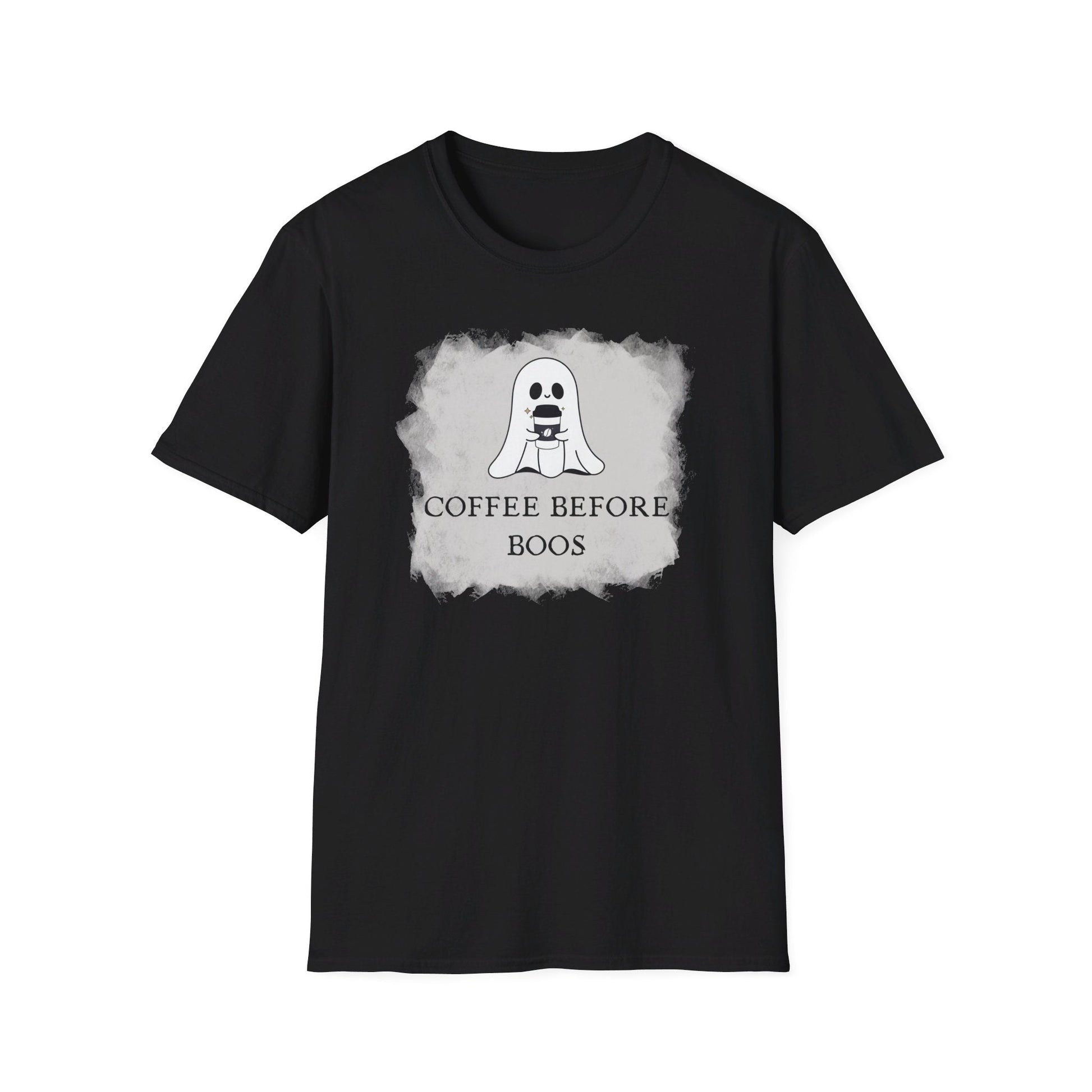 Coffee Before Boos - Unisex Softstyle T-Shirt13210171940285800901T-ShirtReady Set Monkey