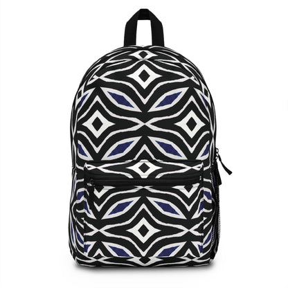 Diamond Ring Black and White Backpack29868493109048141462BagsReady Set Monkey