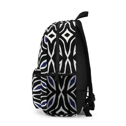 Diamond Ring Black and White Backpack29868493109048141462BagsReady Set Monkey