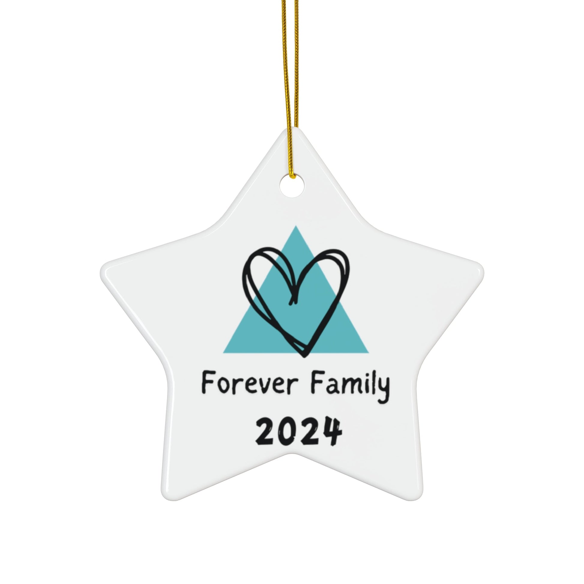Forever Family 2024 - Ceramic Ornament, 4 Shapes21581495246941441430Home DecorReady Set Monkey