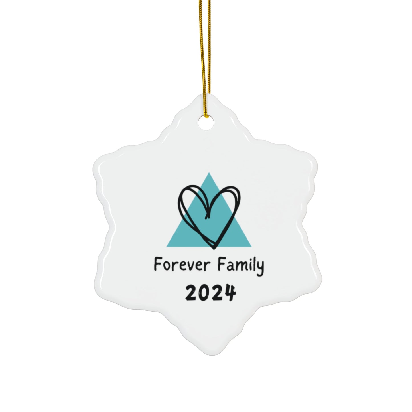Forever Family 2024 - Ceramic Ornament, 4 Shapes32375569414408788458Home DecorReady Set Monkey