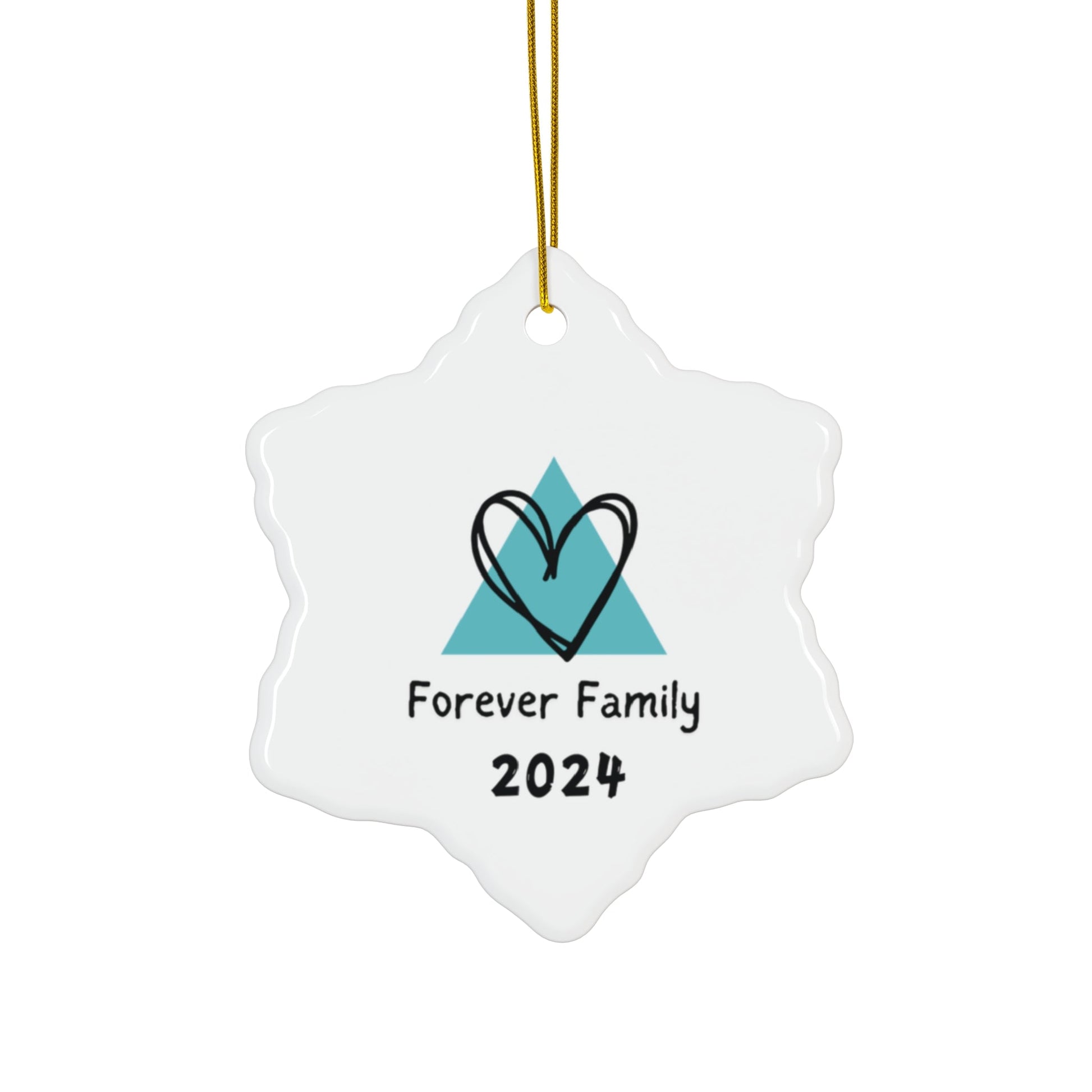Forever Family 2024 - Ceramic Ornament, 4 Shapes32375569414408788458Home DecorReady Set Monkey