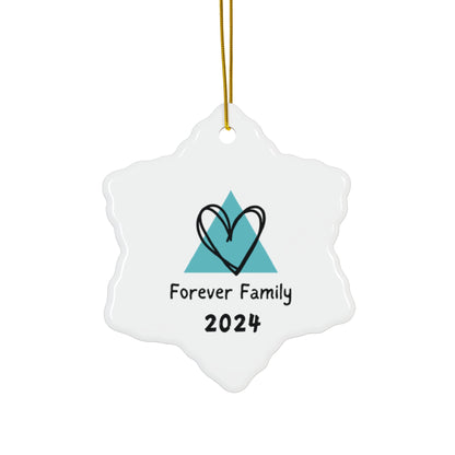 Forever Family 2024 - Ceramic Ornament, 4 Shapes32375569414408788458Home DecorReady Set Monkey