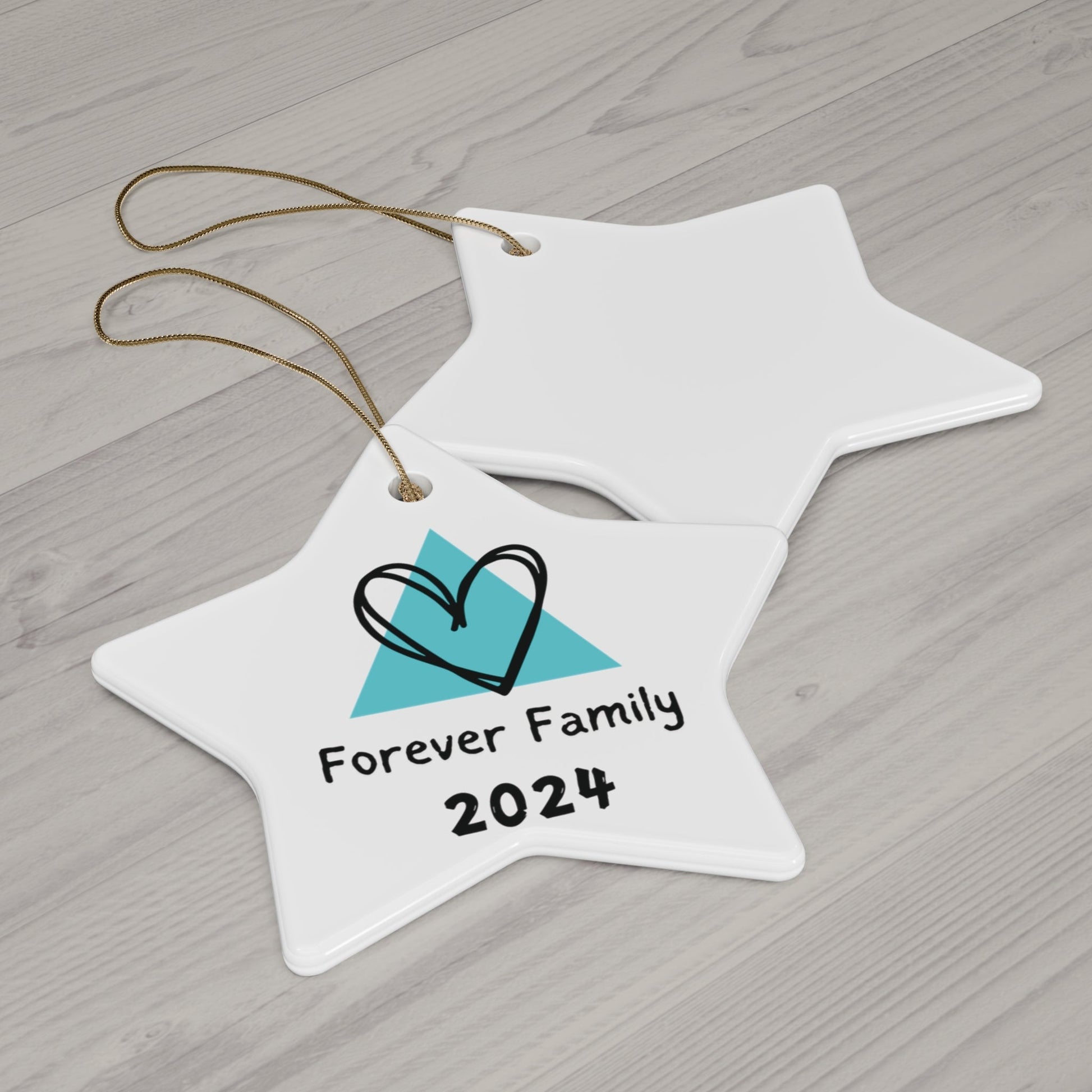 Forever Family 2024 - Ceramic Ornament, 4 Shapes32375569414408788458Home DecorReady Set Monkey