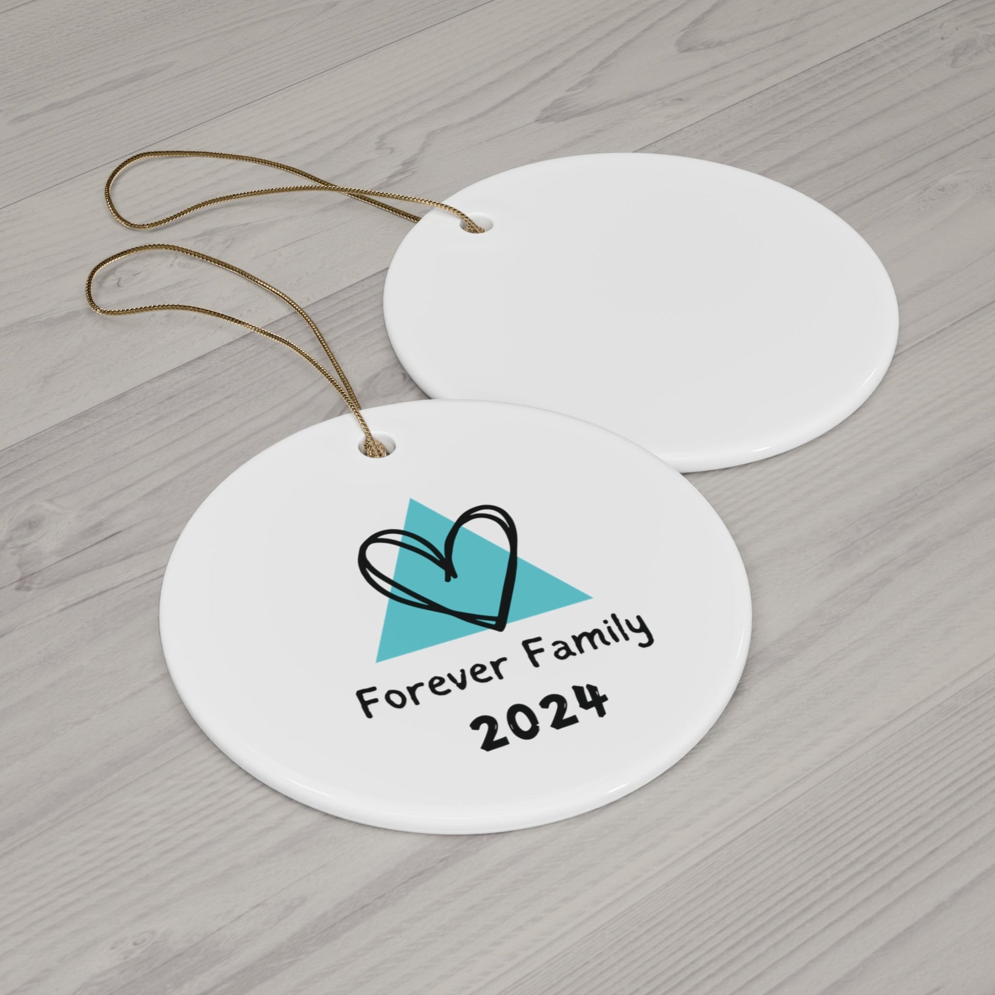 Forever Family 2024 - Ceramic Ornament, 4 Shapes32375569414408788458Home DecorReady Set Monkey