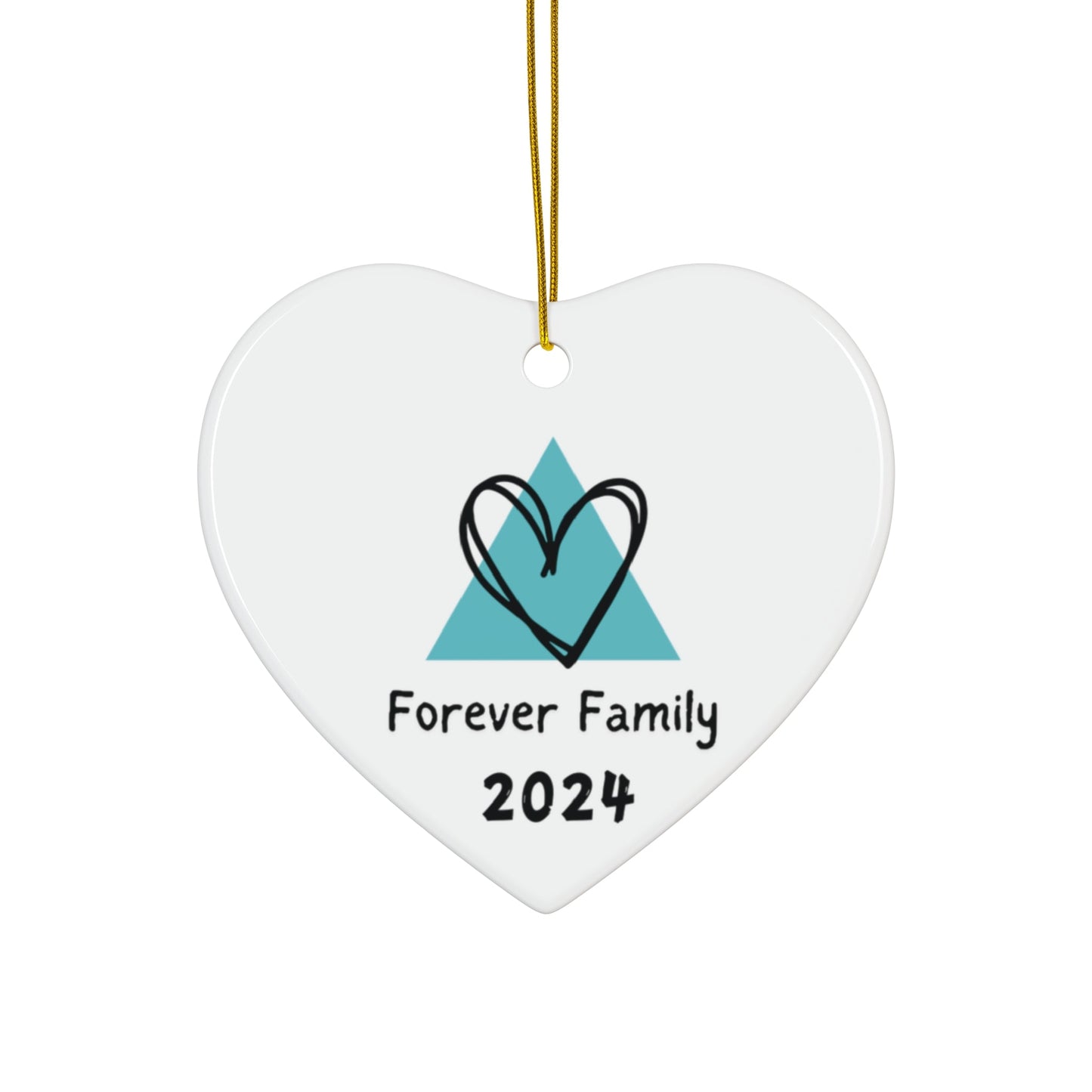 Forever Family 2024 - Ceramic Ornament, 4 Shapes32375569414408788458Home DecorReady Set Monkey