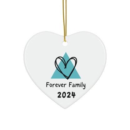 Forever Family 2024 - Ceramic Ornament, 4 Shapes32375569414408788458Home DecorReady Set Monkey