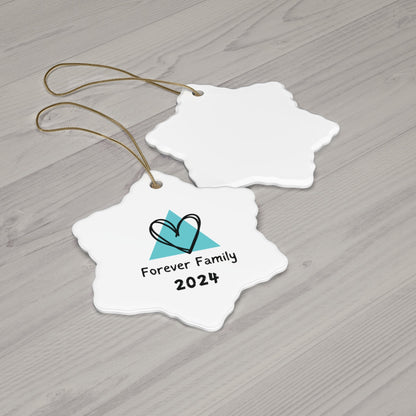 Forever Family 2024 - Ceramic Ornament, 4 Shapes32375569414408788458Home DecorReady Set Monkey
