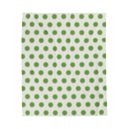Green Dandy Velveteen Plush Blanket12194475753356690440All Over PrintsReady Set Monkey