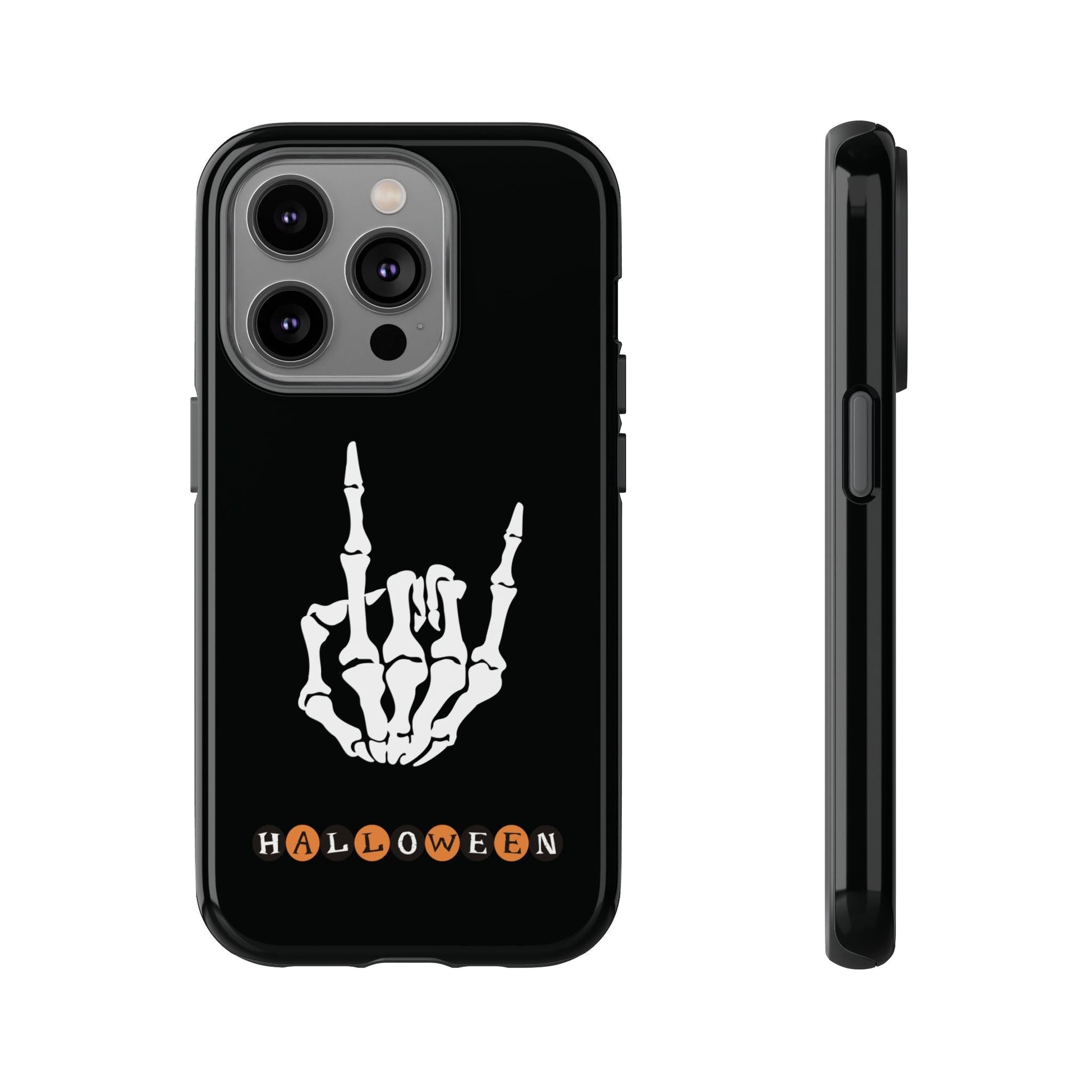 Halloween Rocker Skeleton - Phone Case - iPhone, Galaxy, Pixel - Glossy32398413875044509235Phone CaseReady Set Monkey