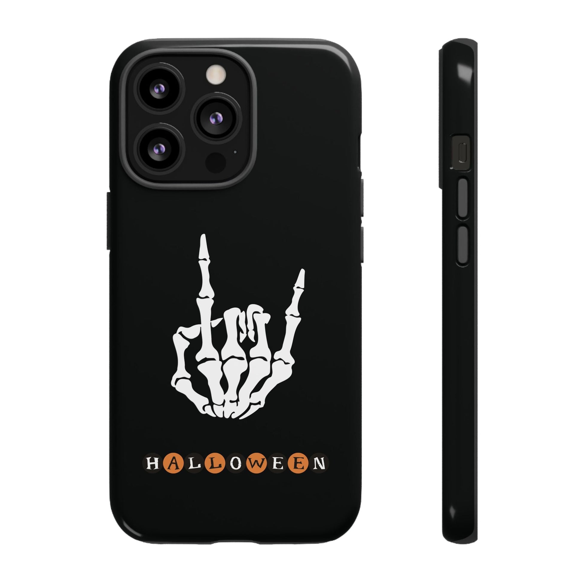 Halloween Rocker Skeleton - Phone Case - iPhone, Galaxy, Pixel - Glossy32398413875044509235Phone CaseReady Set Monkey