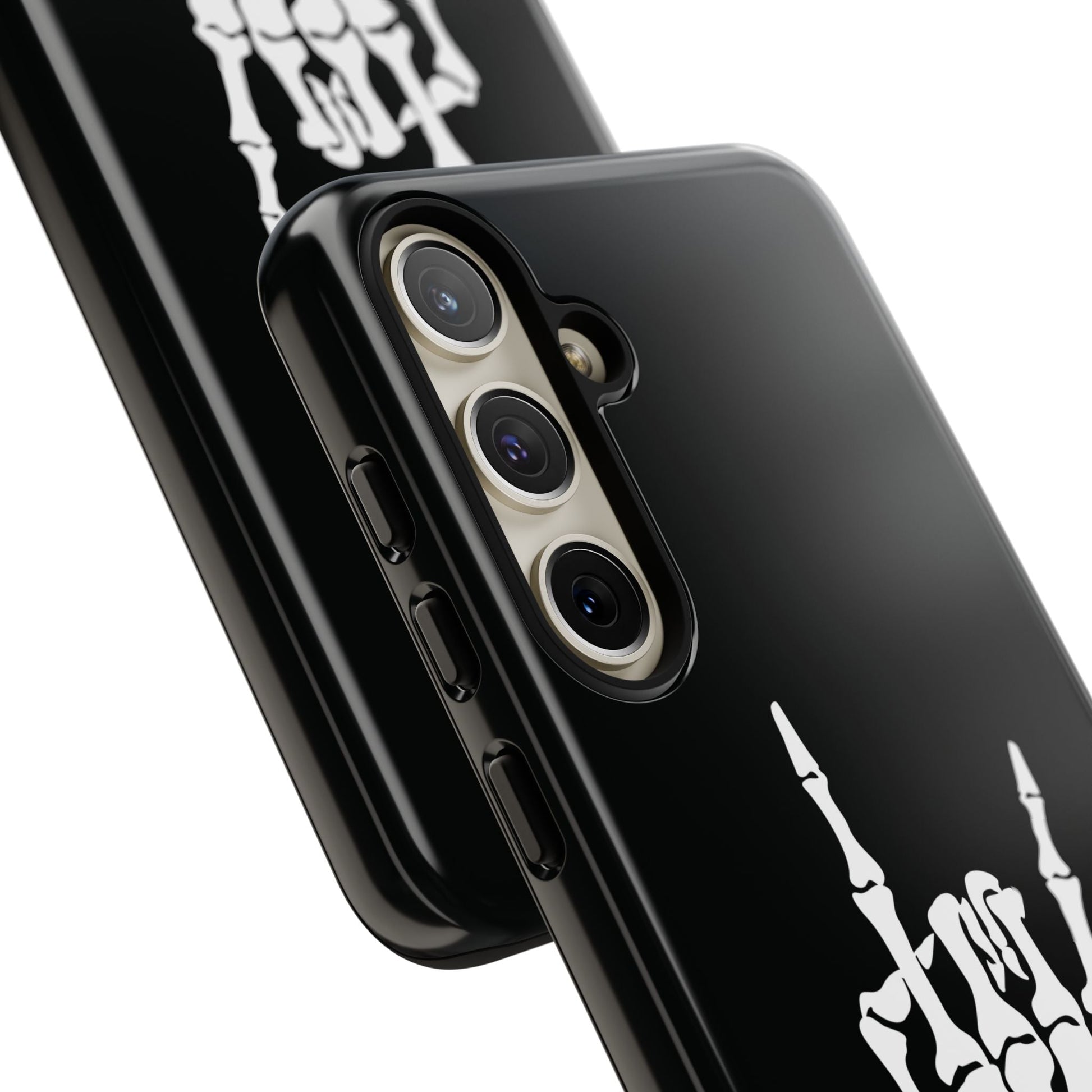 Halloween Rocker Skeleton - Phone Case - iPhone, Galaxy, Pixel - Glossy32398413875044509235Phone CaseReady Set Monkey