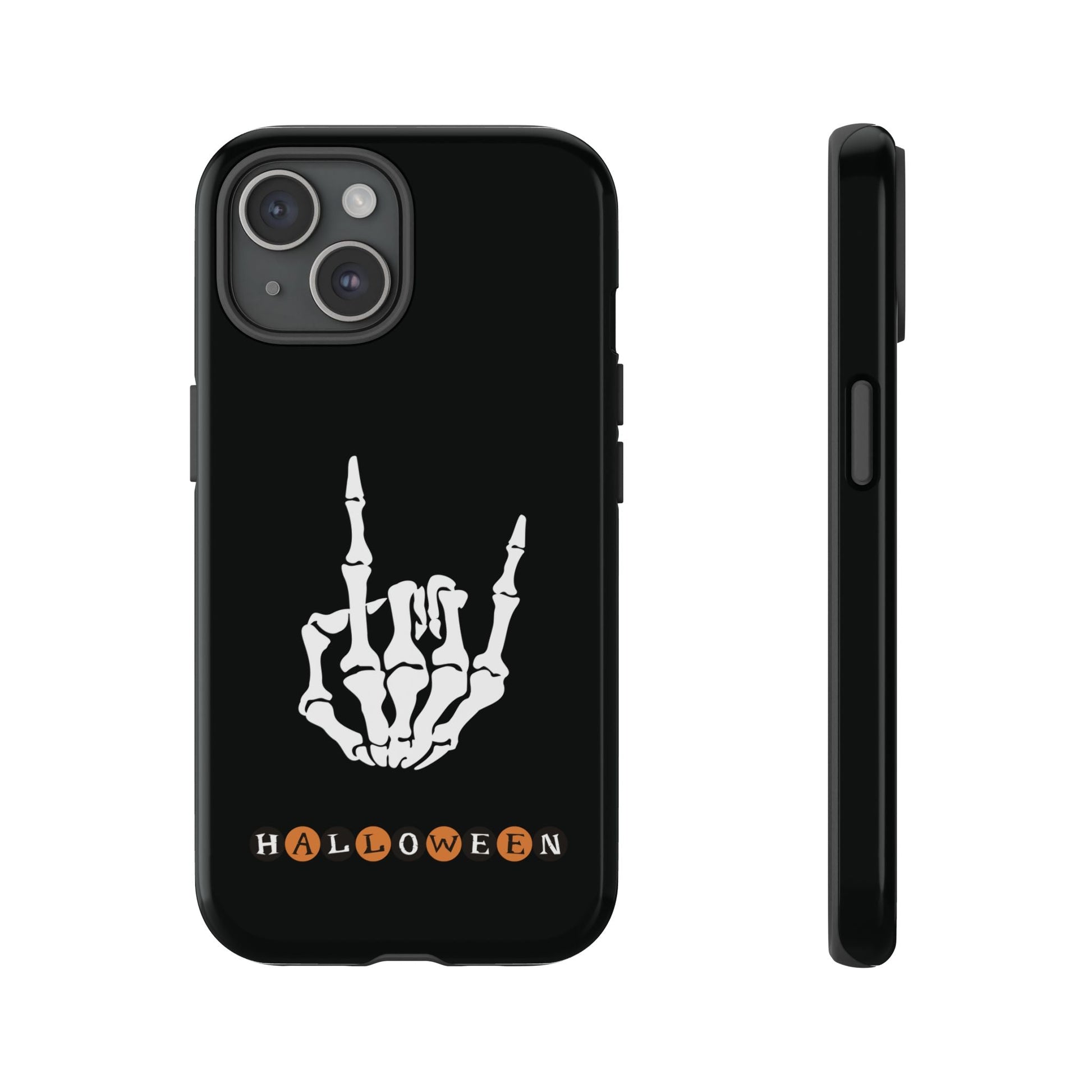 Halloween Rocker Skeleton - Phone Case - iPhone, Galaxy, Pixel - Glossy32398413875044509235Phone CaseReady Set Monkey