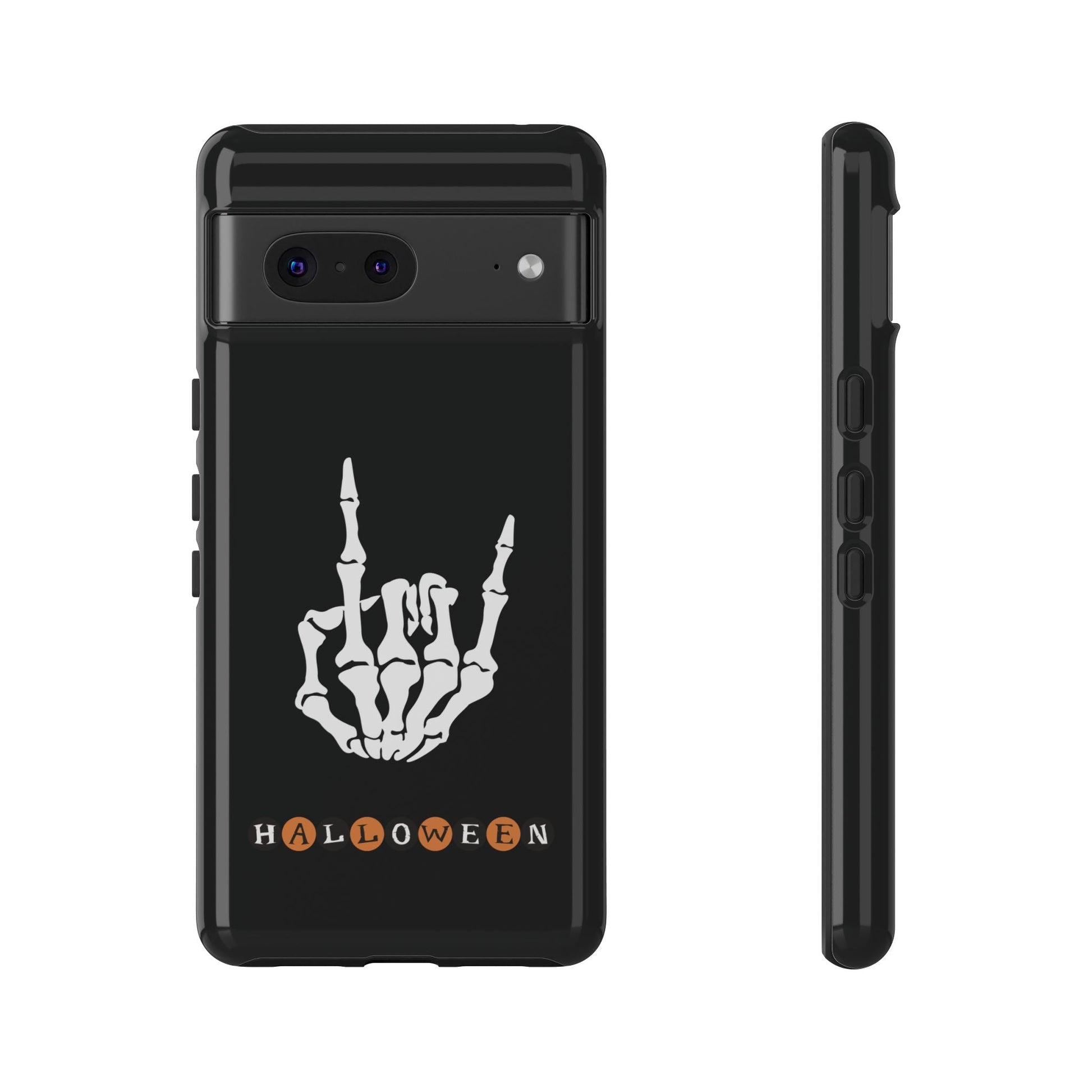 Halloween Rocker Skeleton - Phone Case - iPhone, Galaxy, Pixel - Glossy32398413875044509235Phone CaseReady Set Monkey
