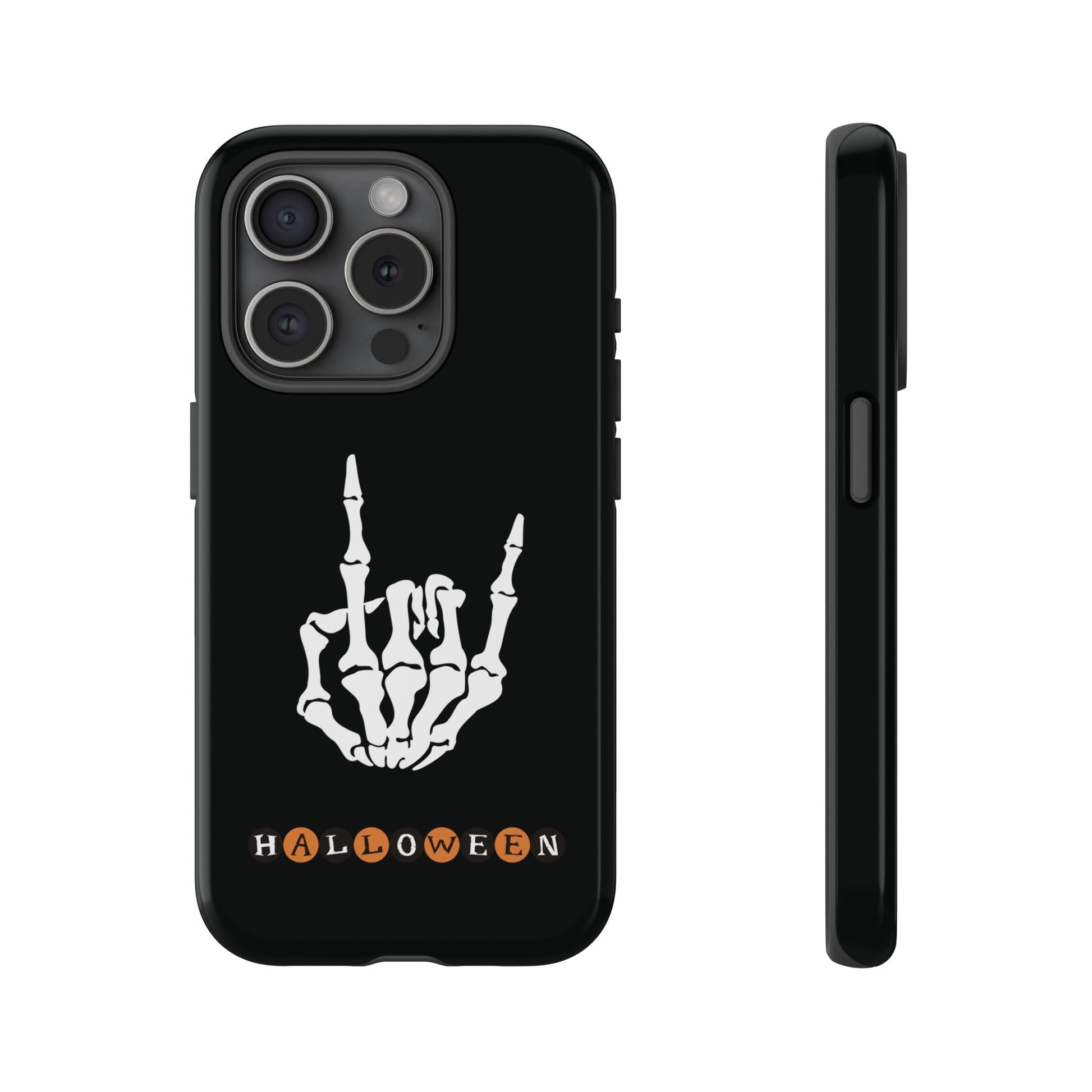 Halloween Rocker Skeleton - Phone Case - iPhone, Galaxy, Pixel - Glossy32398413875044509235Phone CaseReady Set Monkey