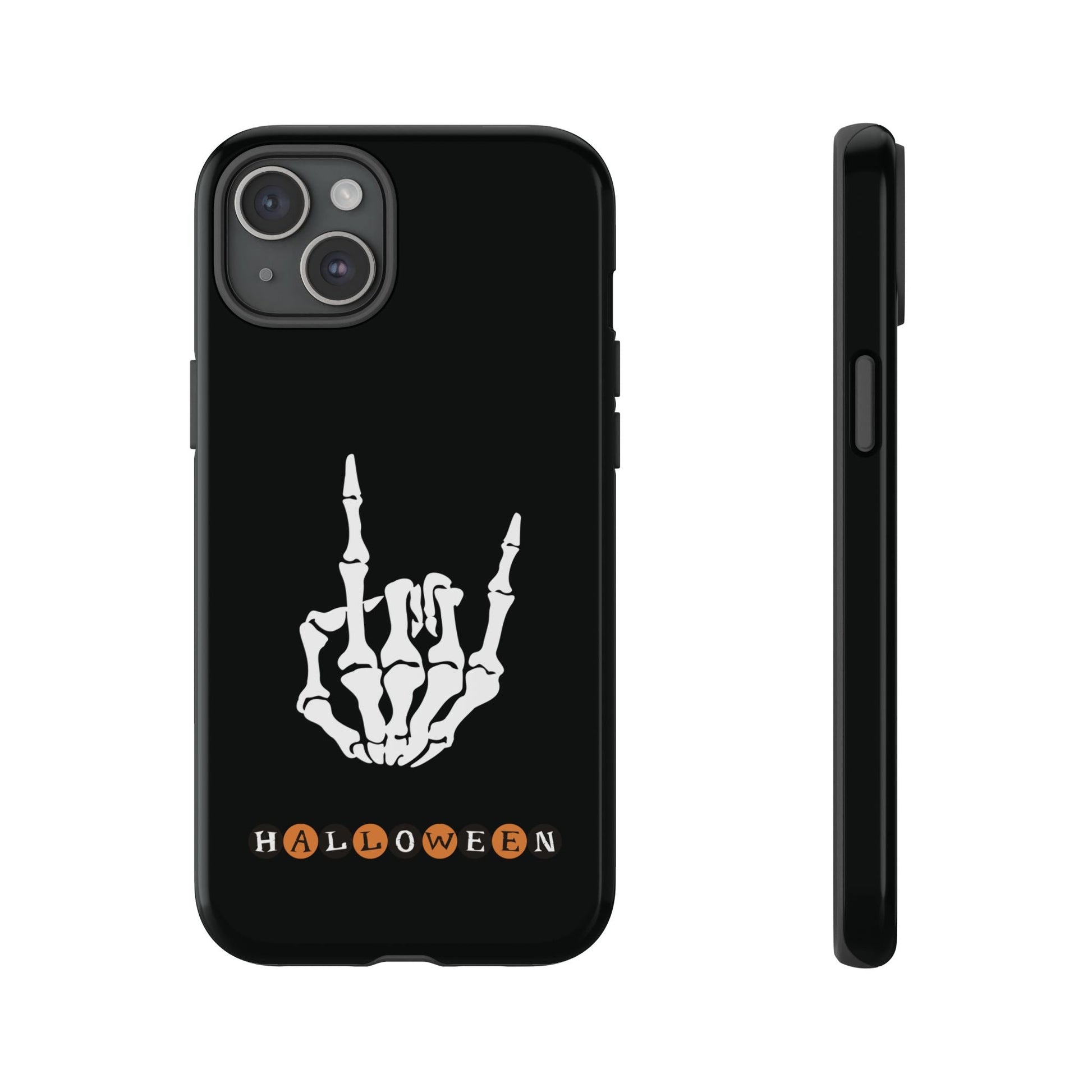 Halloween Rocker Skeleton - Phone Case - iPhone, Galaxy, Pixel - Glossy32398413875044509235Phone CaseReady Set Monkey